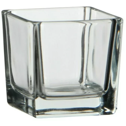 Staklena vaza (D x Š x V: 6 x 6 x 6 cm, Prozirno)