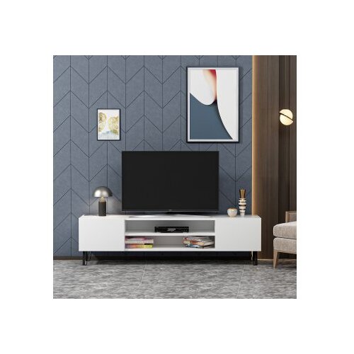 Hanah home TV polica Bloom White Cene
