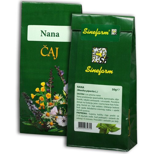 Sinefarm Čaj od nane 50 g Slike