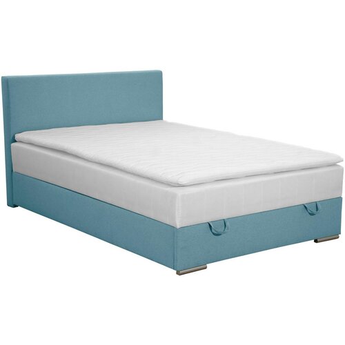 CARRYHOME POSTELJA Z VZMETNICO 90 cm x 200 cm , tekstil barve petroleja Slike