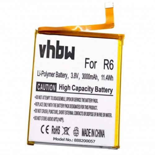 VHBW Baterija za Blackview R6, 3000 mAh Slike