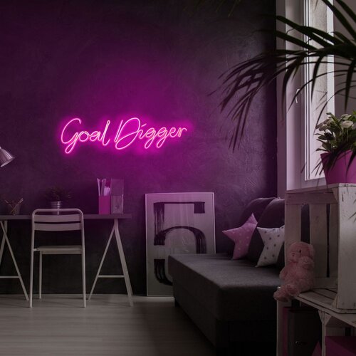 Wallity Dekorativna plastična LED rasveta Goal Digger Pink Cene