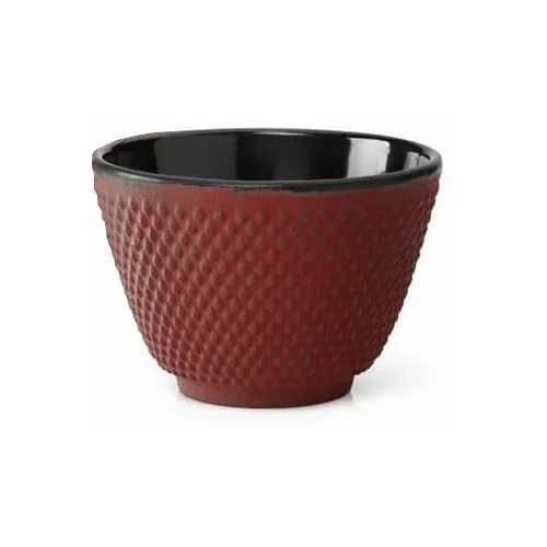 Bredemeijer Komplet 2 rdečih skodelic za čaj iz litega železa Xilin, ⌀ 7,8 cm