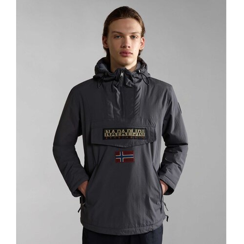 Napapijri rainforest pocket 2 dark grey solid  NP0A4GMDH981 Cene