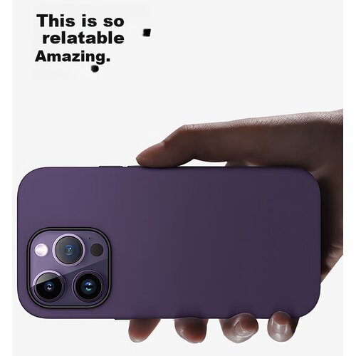  w&p maska za mobilni telefon iphone 14 pro max, ljubičasta Cene
