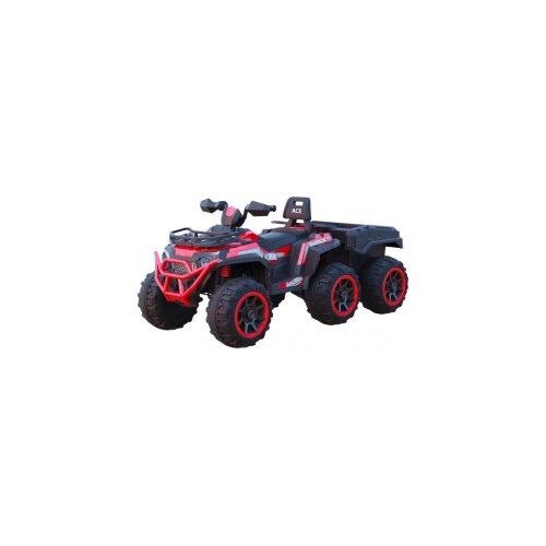 Auto na baterije ATV Veliki+prikolica Crvena TS-153C Crvena Slike