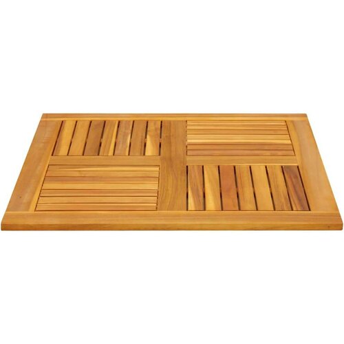 VidaXL Stolna ploča 80x80x2,2 cm četvrtasta od masivnog drva bagrema Slike