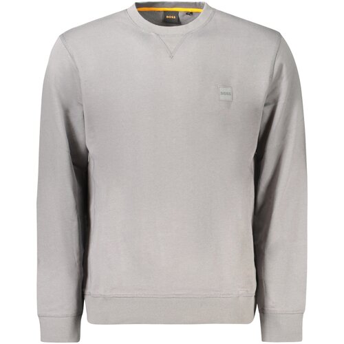 Boss HUGO MEN&amp;amp;#39;S ZIP-FREE SWEATSHIRT GREY Slike