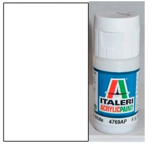 Italeri Flat White (4769AP) - Mat bela maketarska barva 20ml Cene