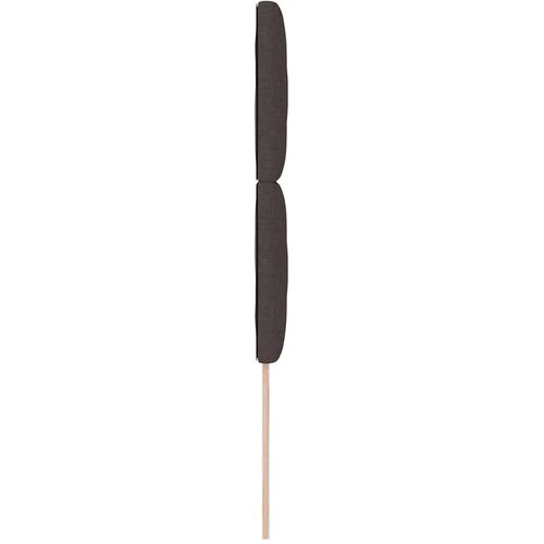  Uzglavlje Tamno smeđa 90 cm tkanina Slike