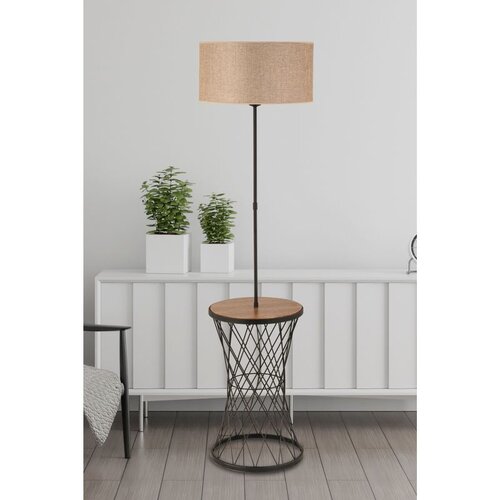 Opviq podna lampa 20521, 1 × E27, krem / crna Cene