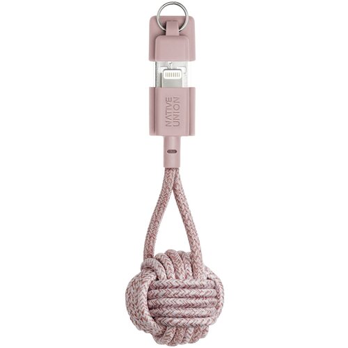 NATIVE UNION Key Cable USB-A to Lightning Rose Slike