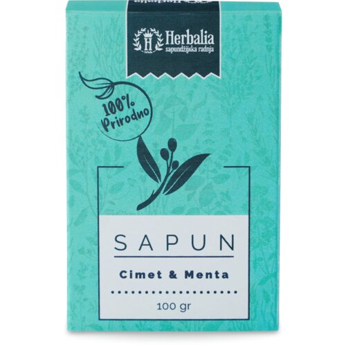 Herbalia Prirodni sapun Cimet i menta 100g Cene