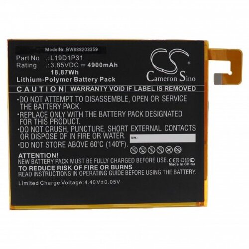  Baterija za Lenovo Tab M8, 4900 mAh Slike
