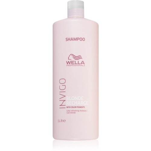 Wella Professionals invigo blonde recharge šampon za svetle barvane lase 1000 ml odtenek cool blonde za ženske Cene