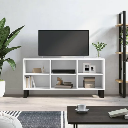 TV ormarić bijeli 103,5 x 30 x 50 cm od konstruiranog drva