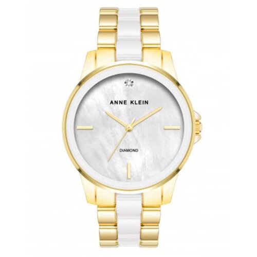 ANNE KLEIN ženski analogni ručni sat AK/4120WTGB Diamond Ceramic Cene