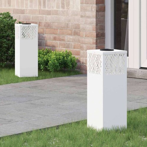  Solarna LED svjetlost za stazu Riblja kost 2 pcs Bijelo Cijene