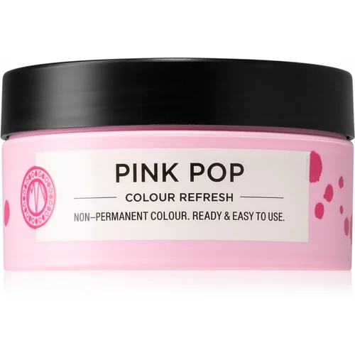 Maria Nila Colour Refresh Pink Pop blaga hranjiva maska bez trajnih pigmenata traje 4 – 10 pranja 0.06 100 ml