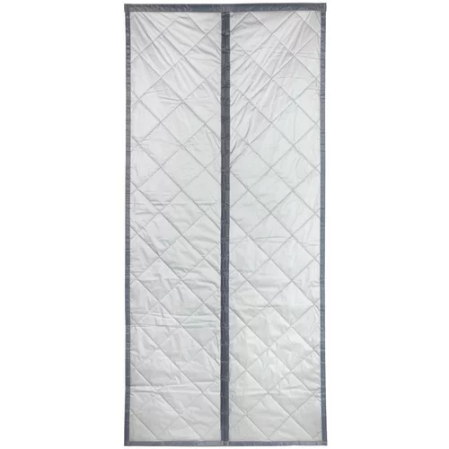 Maximex Siva/srebrna izolacijska zavesa za vrata 80x200 cm –