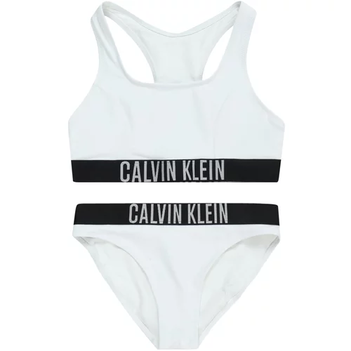 Calvin Klein Swimwear Bikini črna / bela
