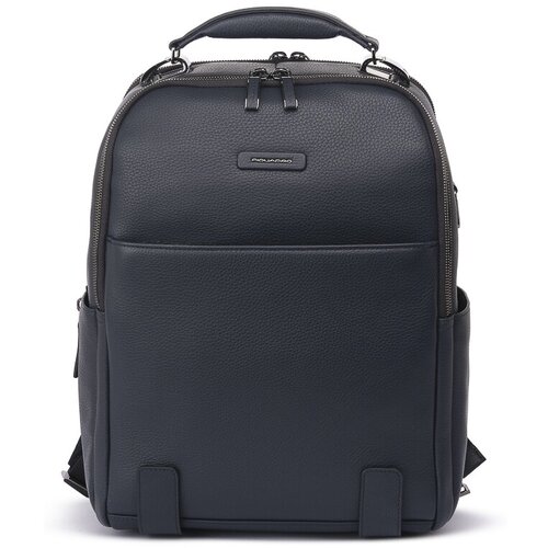 Piquadro Nahrbtniki BLU ZAINO IN PELLE Modra Slike