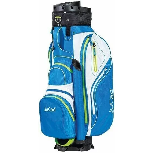 Jucad Manager Aquata Blue/White/Green Golf torba Cart Bag