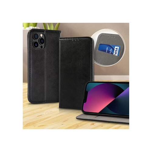 mobiline.si Preklopni ovitek / etui / zaščita Magnet Book za Apple iPhone 14 Plus (6.7") - črni Cene