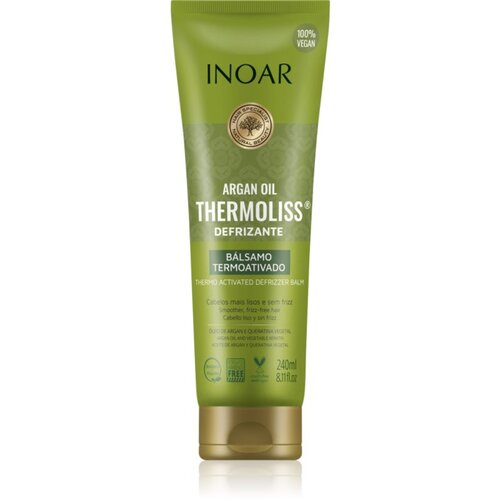 INOAR Argan Oil System Thermoliss balzam za glajenje za lase s termozaščito 240 ml Cene