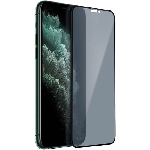 AVIZAR Film iz kaljenega stekla proti modri svetlobi, popolna oprijemljivost - prozoren z modrimi odsevi str. Apple iPhone 11 Pro, (20607102) Slike