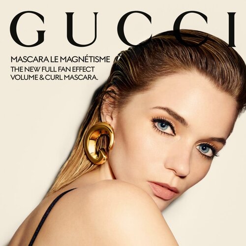 Gucci Beauty Mascara Le Magn&amp;eacute;tisme dolgoobstojna maskara za volumen in vihanje trepalnic odtenek 01 Eve Black 7.5 g Slike