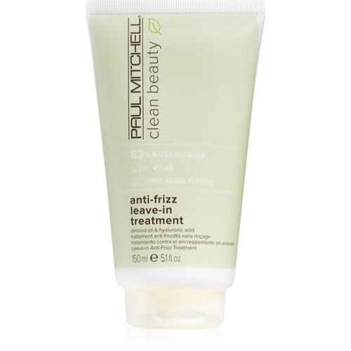Paul Mitchell Clean Beauty Anti-Frizz balzam brez spiranja za glajenje las za neobvladljive lase 150 ml Cene