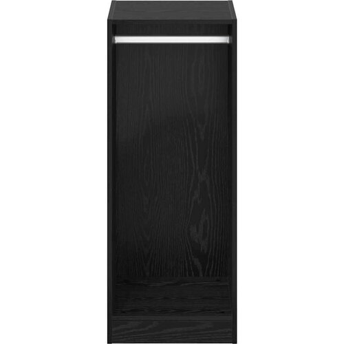  s policom Crni hrast 41 x 48 x 102 cm Konstruirano drvo Slike