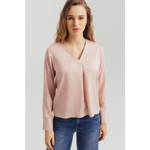 Legendww zenska puder roze bluza sa v izrezom Cene