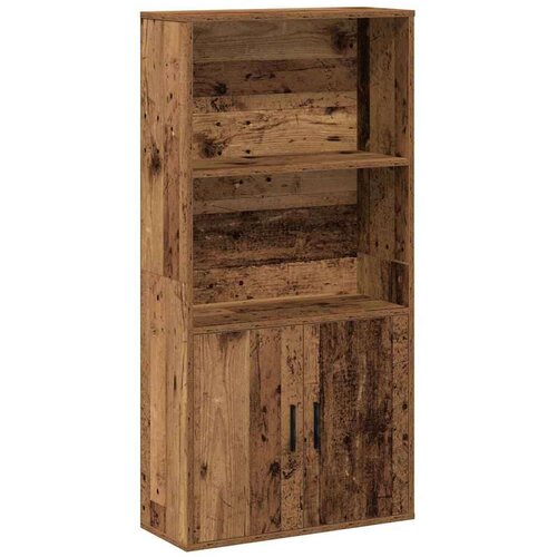 VidaXL Regal za knjige boja starog drva 60x24x120 cm konstruirano drvo Slike