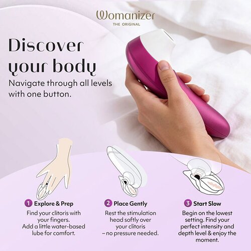 Womanizer Pro Vibrant Pink Cene