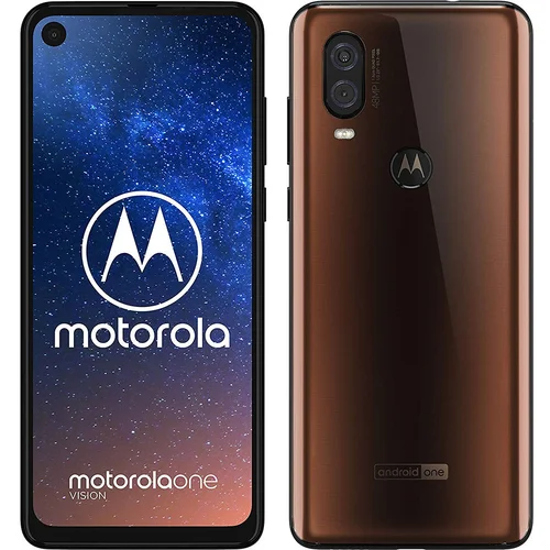 Motorola Obnovljeno - znaki rabe - One Vision rjava 4G 128 GB 4 GB ram - svetli znaki uporabe obnovljeno, (21608477)