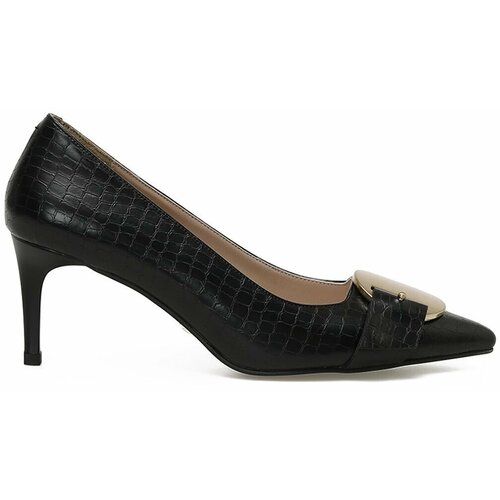 İnci Women's Black Heeled Shoes Cene