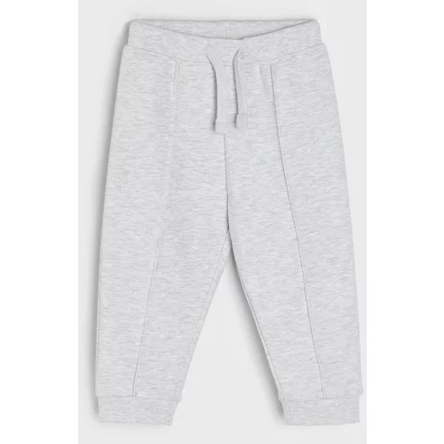 Sinsay - Športne hlače jogger - Svetlo siva