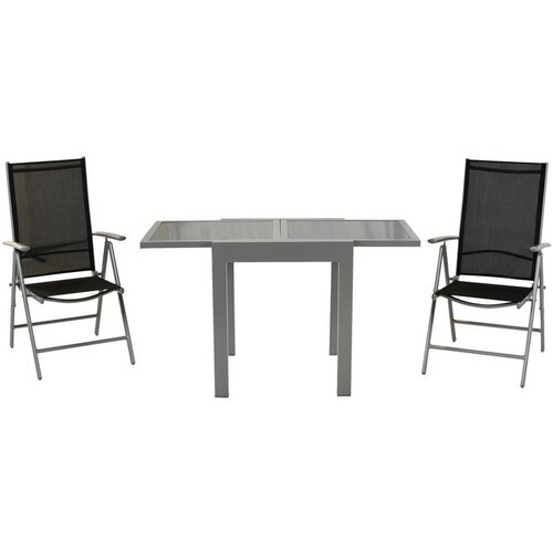 Gardenson Vrtni Set Amalfi, 3-Delno, Črna Slike