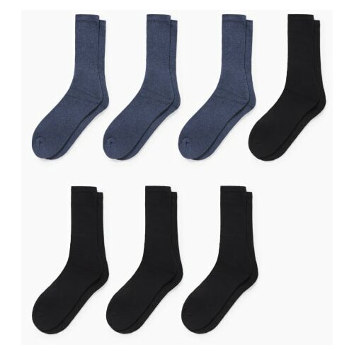 CA Basic Set muških čarapa, 7 pari, Crno-plave Cene