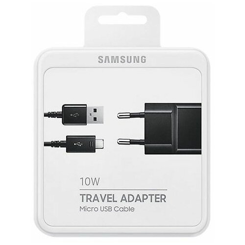 Samsung univerzalni adapter microUSB 2A, 10W, crni Slike