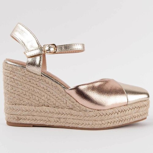Leindia Espadrile 102792 Pozlačena Cene