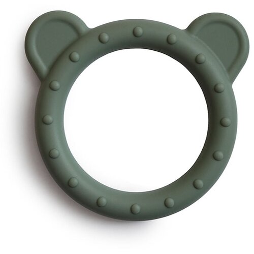 Mushie Bear Teether grickalica za bebe 1 kom Slike