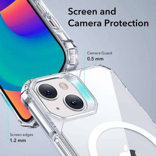 ESR AIR ARMOR HALOLOCK MAGSAFE MASKA ZA IPHONE 14 PRO CLEAR Slike