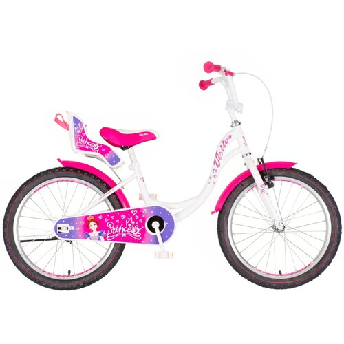 Visitor bicikl za devojčice princess 20&amp;quot;/11&amp;quot;, beli Slike