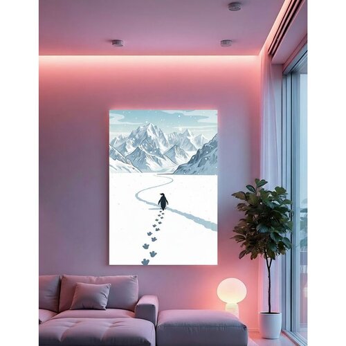 WALLXPERT Huhu688 dekorativno stakleno slikarstvo 30 x 40 cm Cene