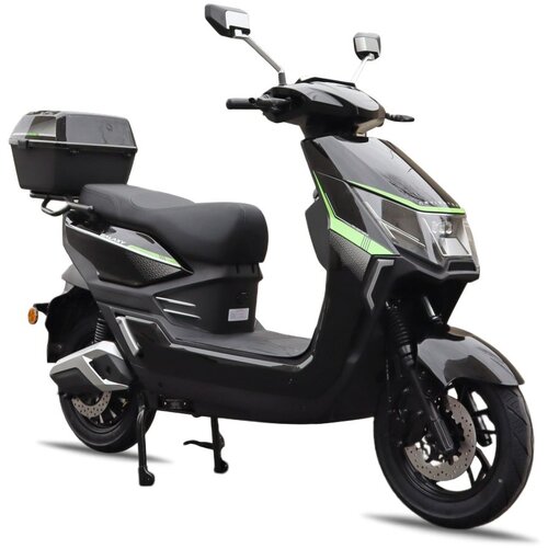 Galaxy Električni moped NAVIGATOR (2000W 72V/35.5Ah) GRAFEN crna/zelena Cene