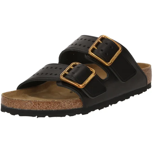 Birkenstock Nizki natikači 'Arizona' zlata / črna