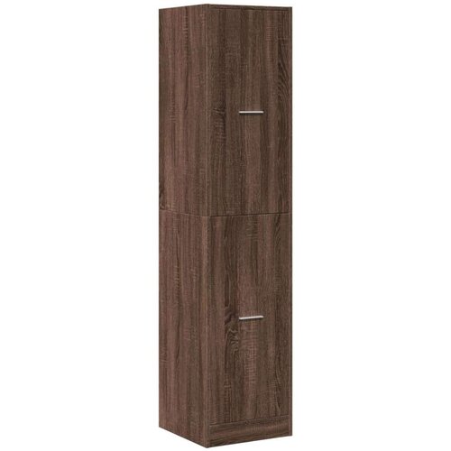 VidaXL Ormarić za lijekove boja smeđeg hrasta 40x41x174,5 cm drveni Slike